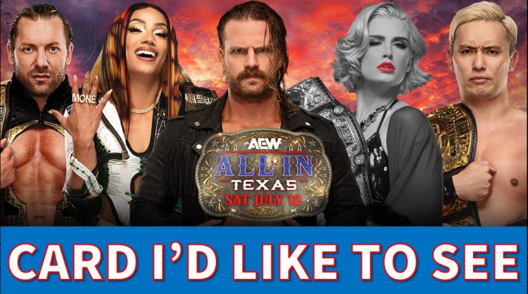 Leo’s Rope Breaks – AEW All In Texas Card I’d Like To See